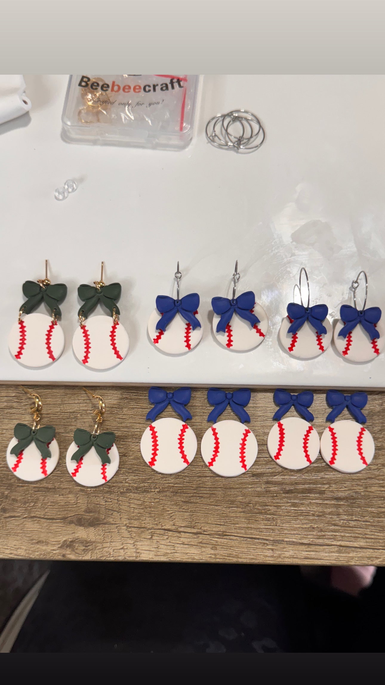 Green Ribbon BaseBalls
