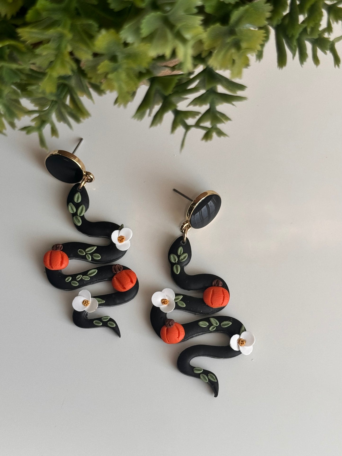 Pumpkin Floral Snakes