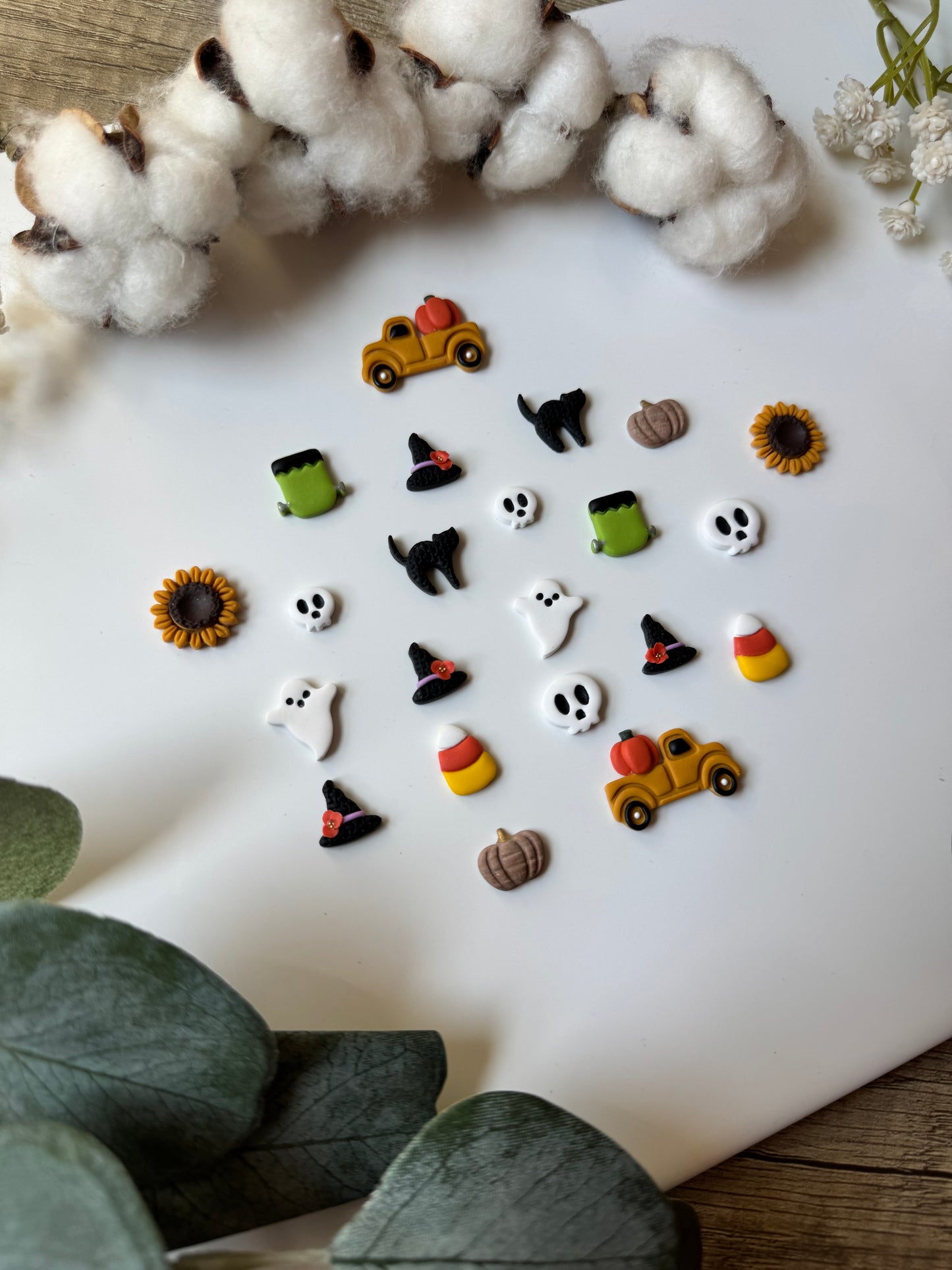 Fall O Ween Studs