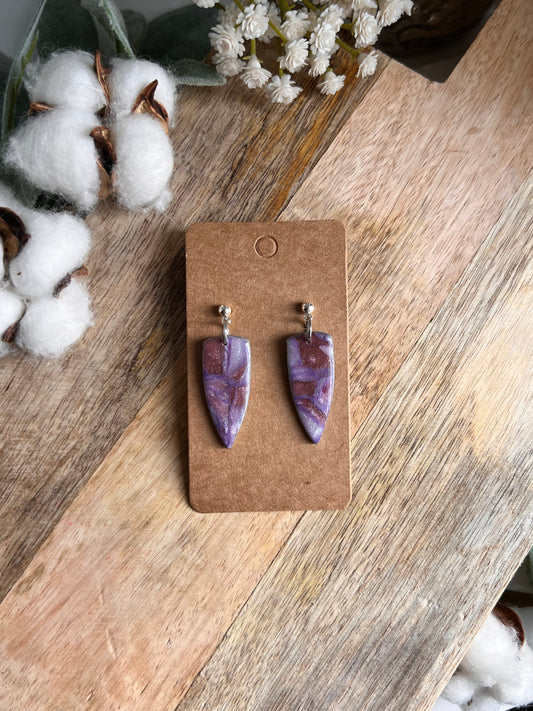 Purple Marble Collection - Dagger