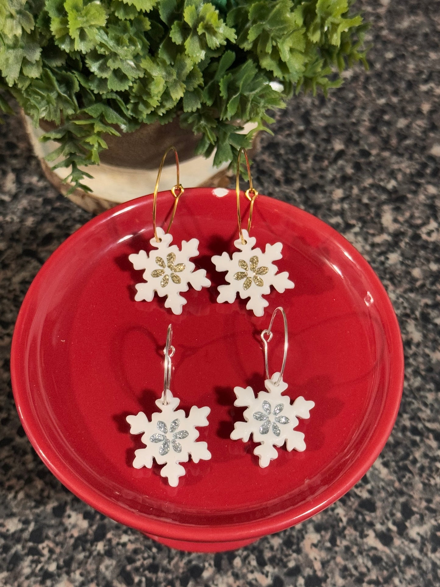 Sparkly Snowflakes