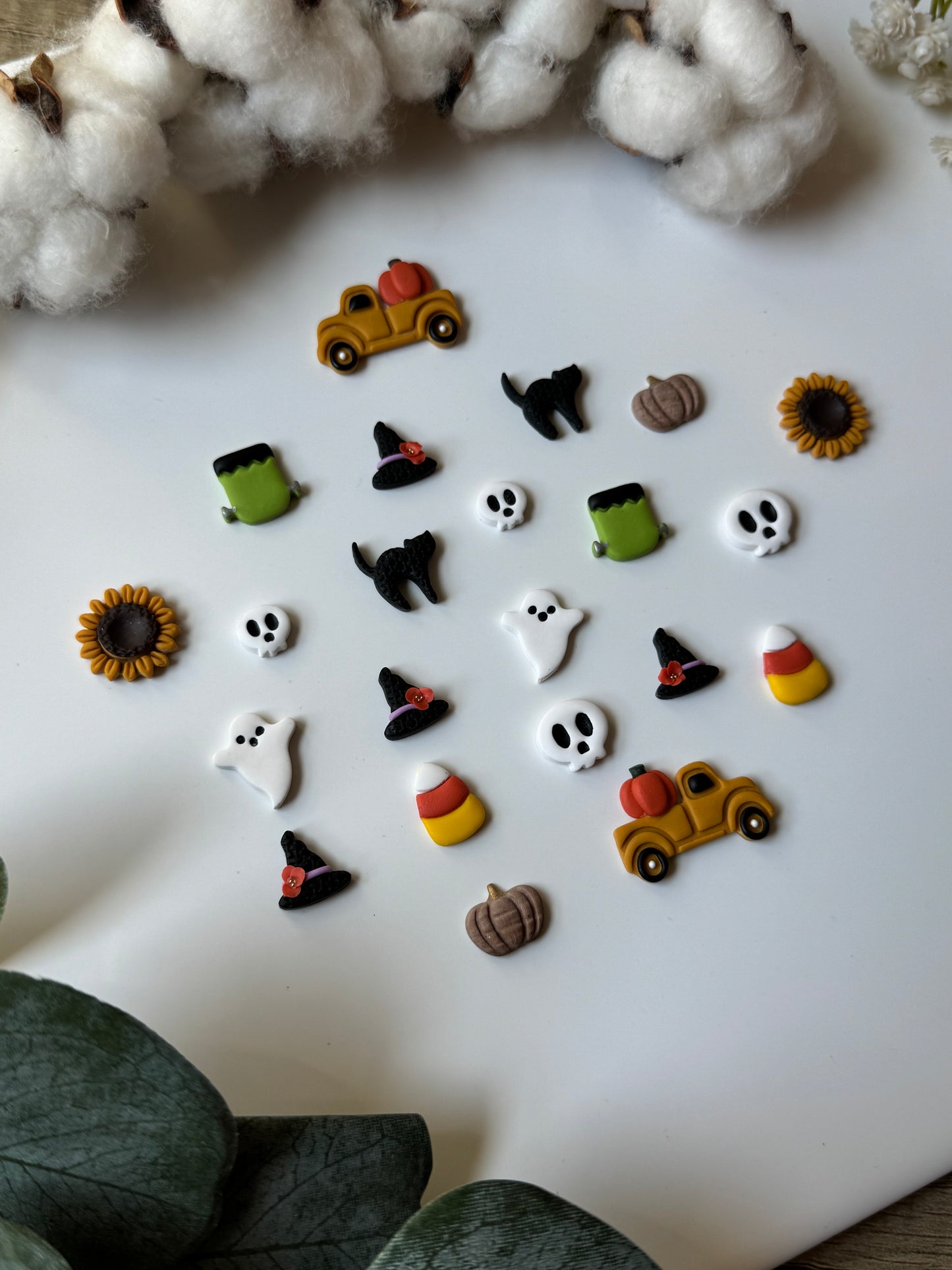 Fall O Ween Studs