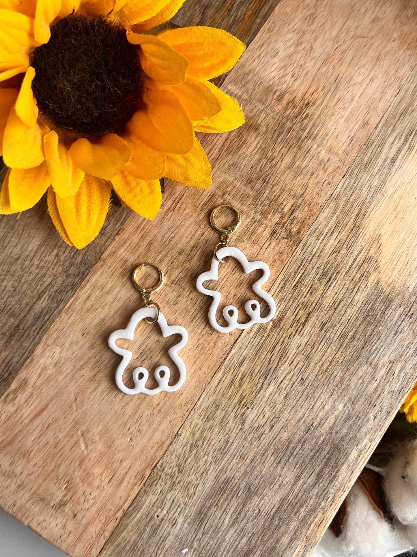 Ghostie earrings