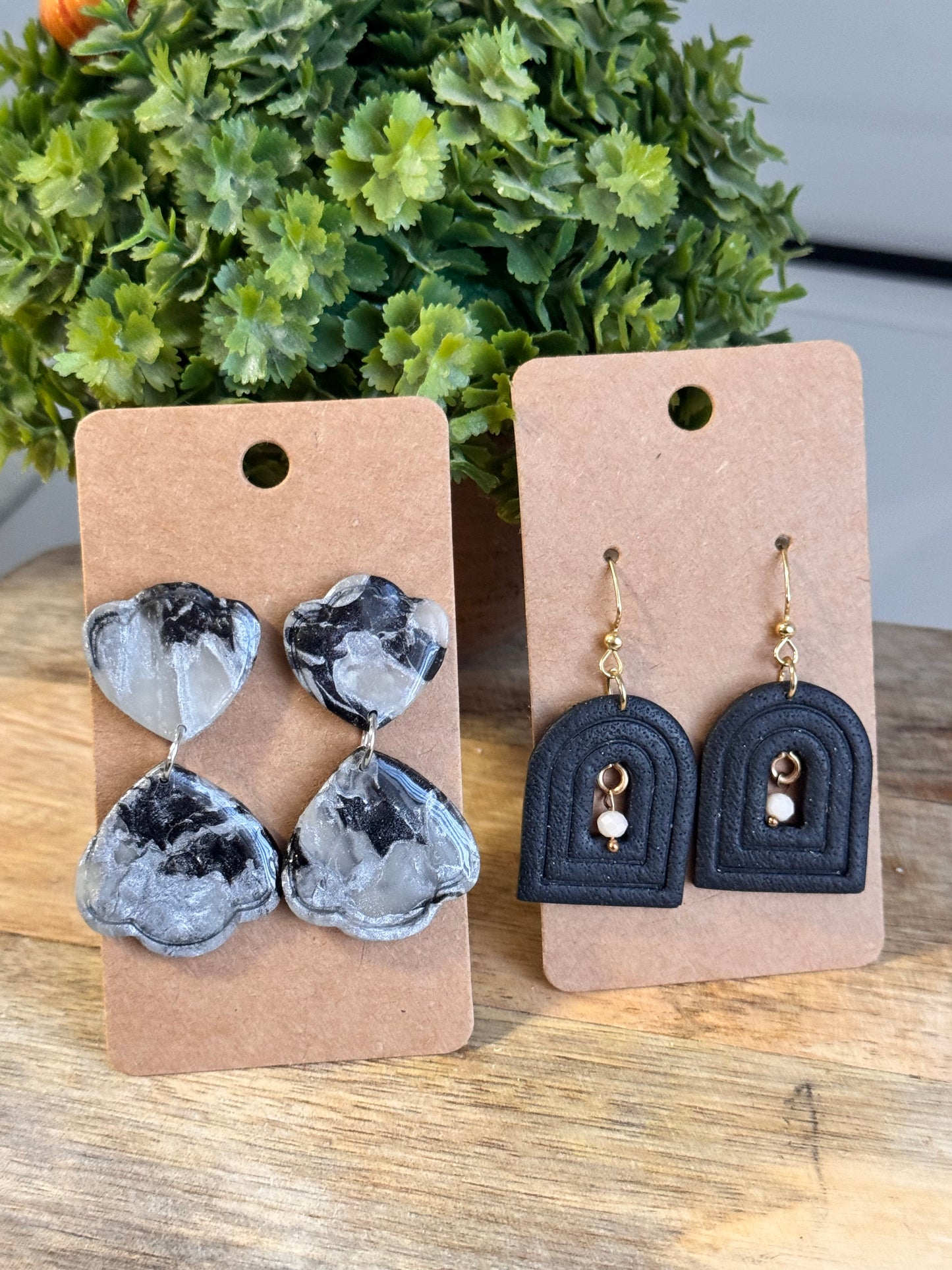 Little Black Earrings