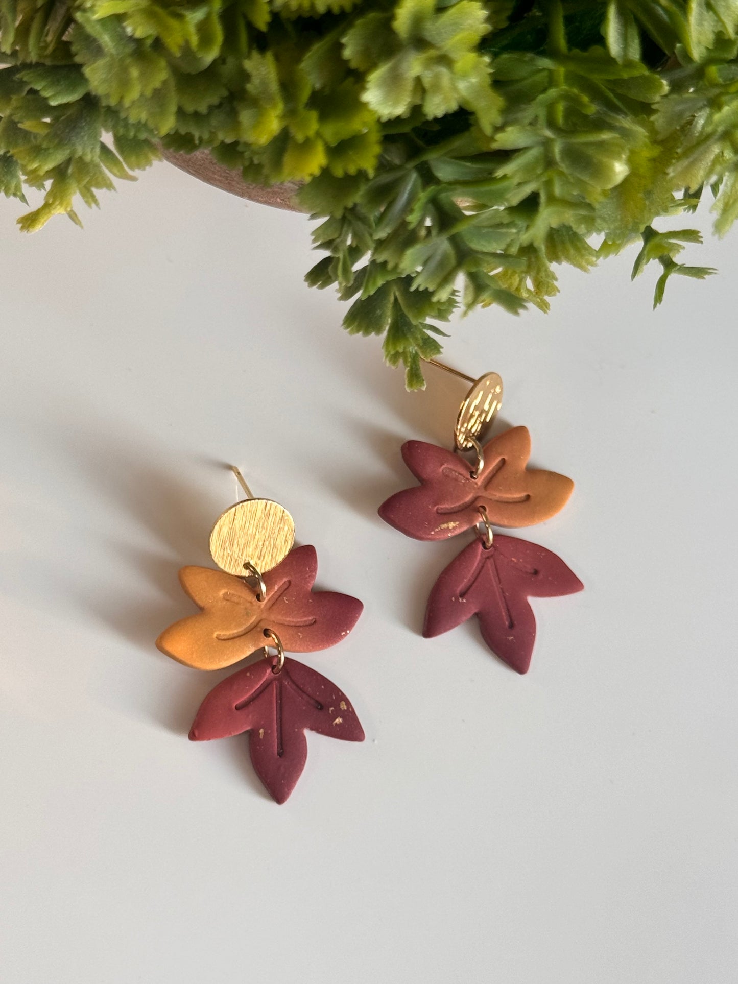 Falling Leaves - Red & Yellow