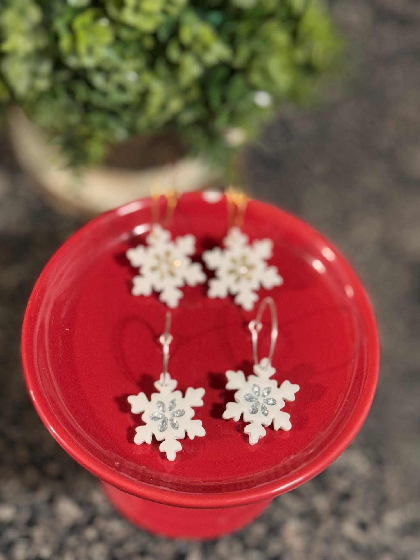 Sparkly Snowflakes