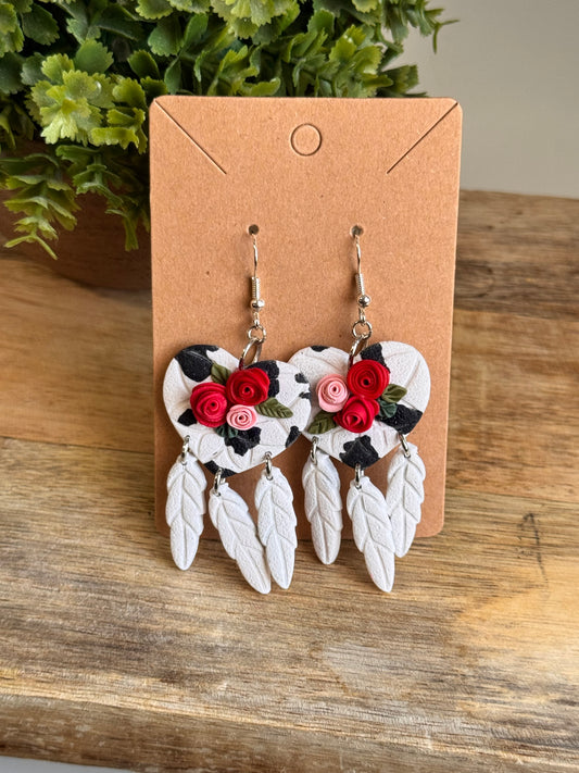 Floral Heart Dreamcatcher