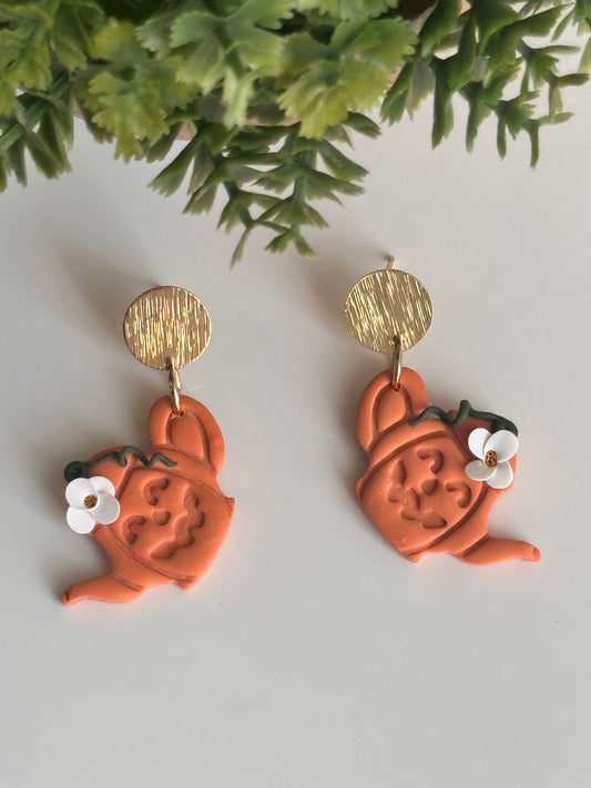 Jack o lantern Teapots