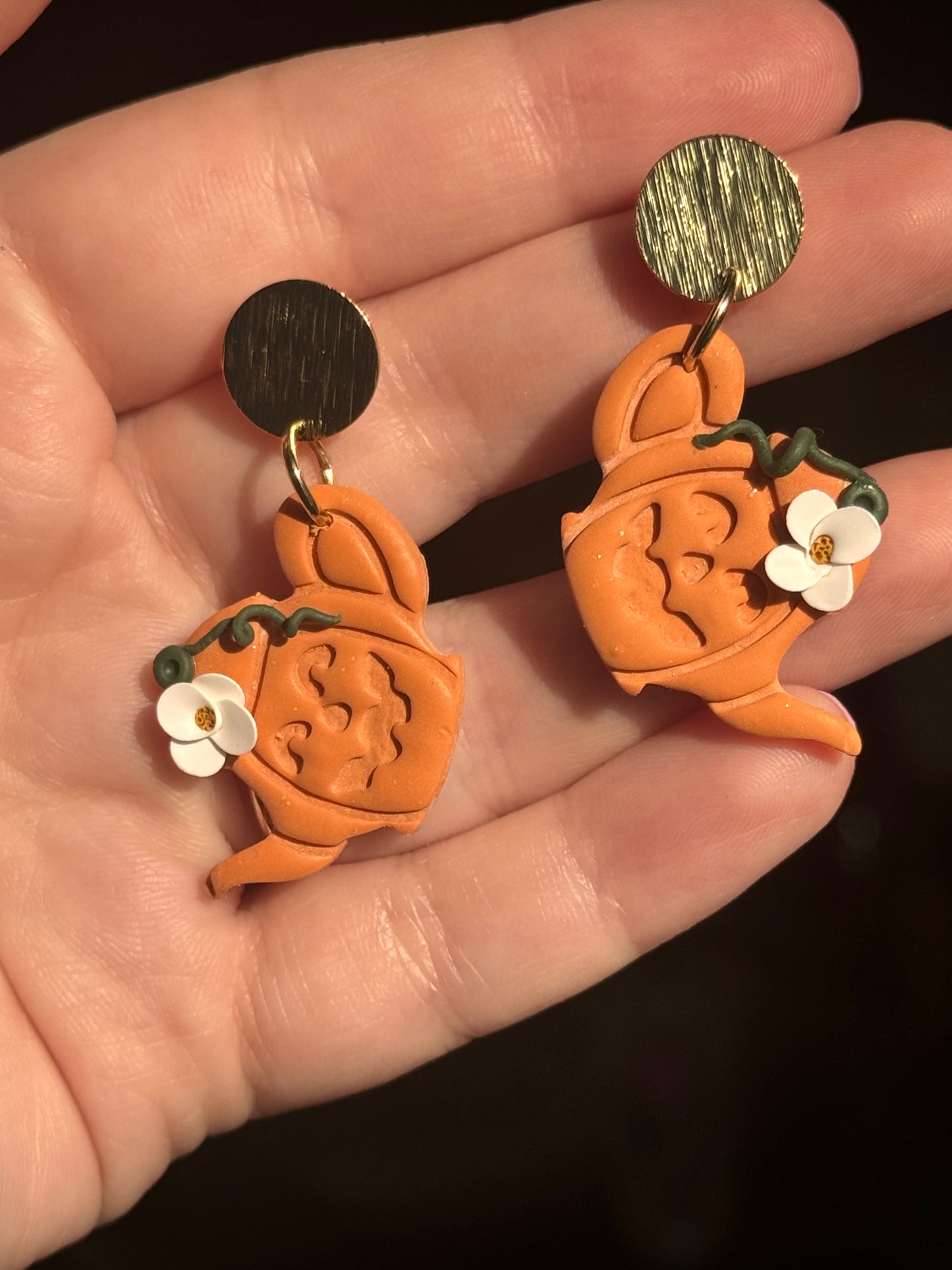 Jack o lantern Teapots