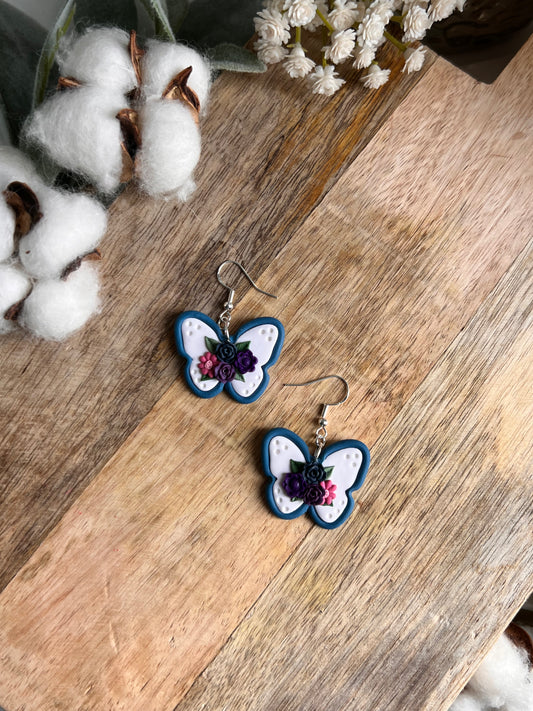 Butterfly Collection - mixed colored florals