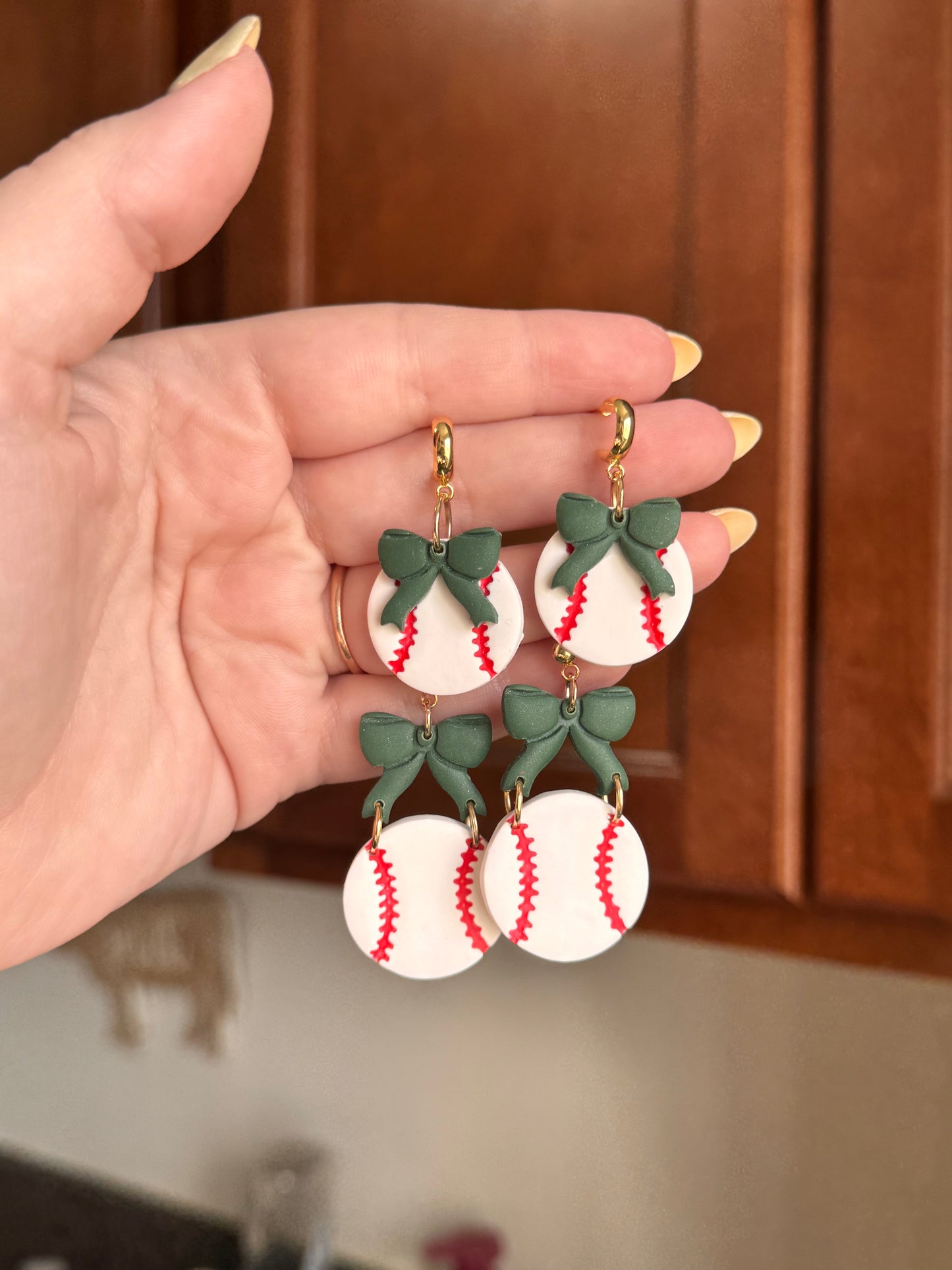 Green Ribbon BaseBalls