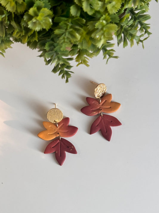 Falling Leaves - Red & Yellow