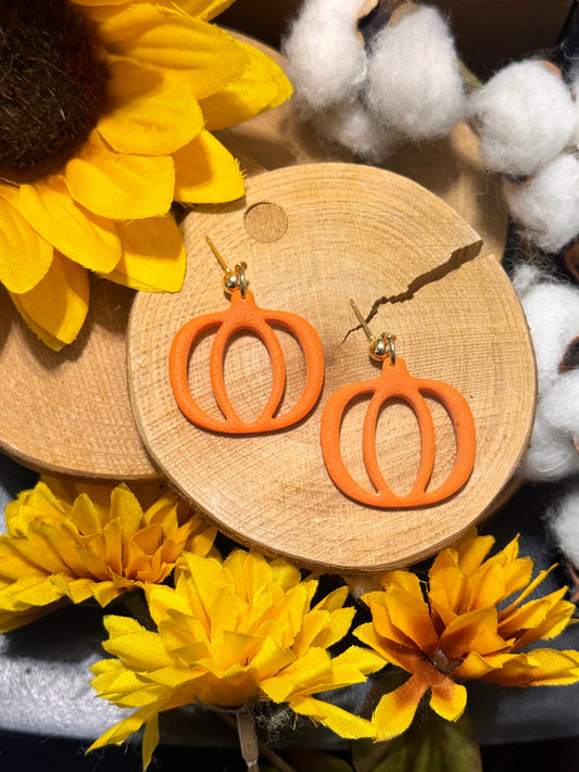 Pumpkin Outline Dangle