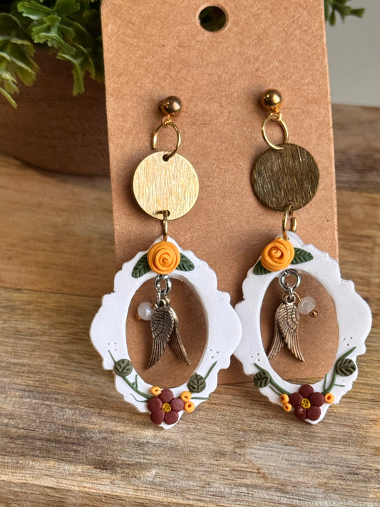Angel wing Dangles