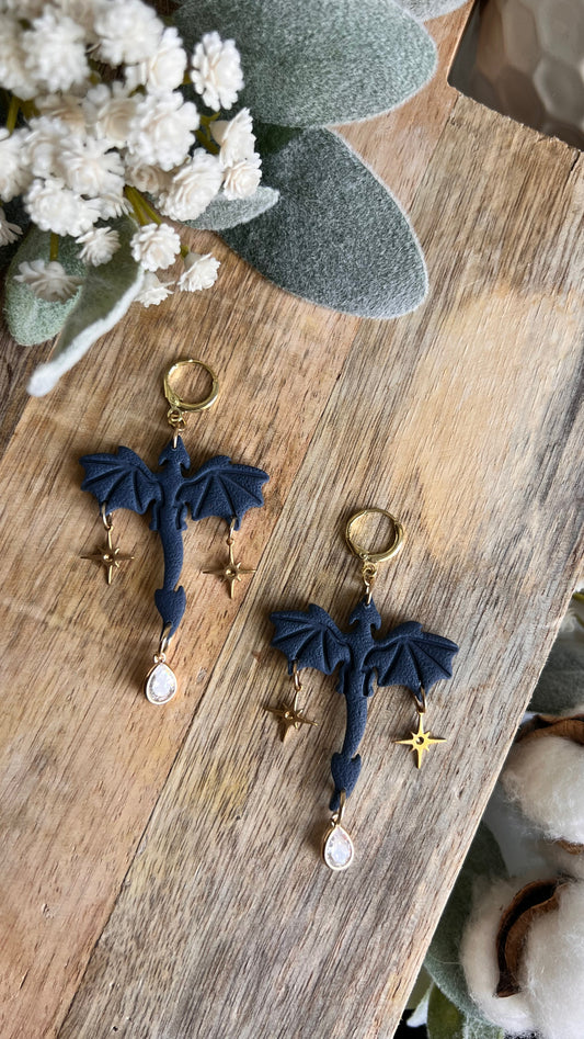Enchanted Dragon - Navy